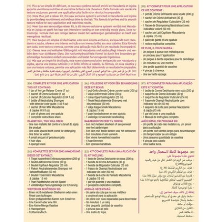 Activilong Actigloss No-Lye Relaxer Kit with Jojoba and Macadamia