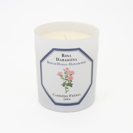 Carriere Freres Scented Candle Damask Rose 185g - Imperfect Box