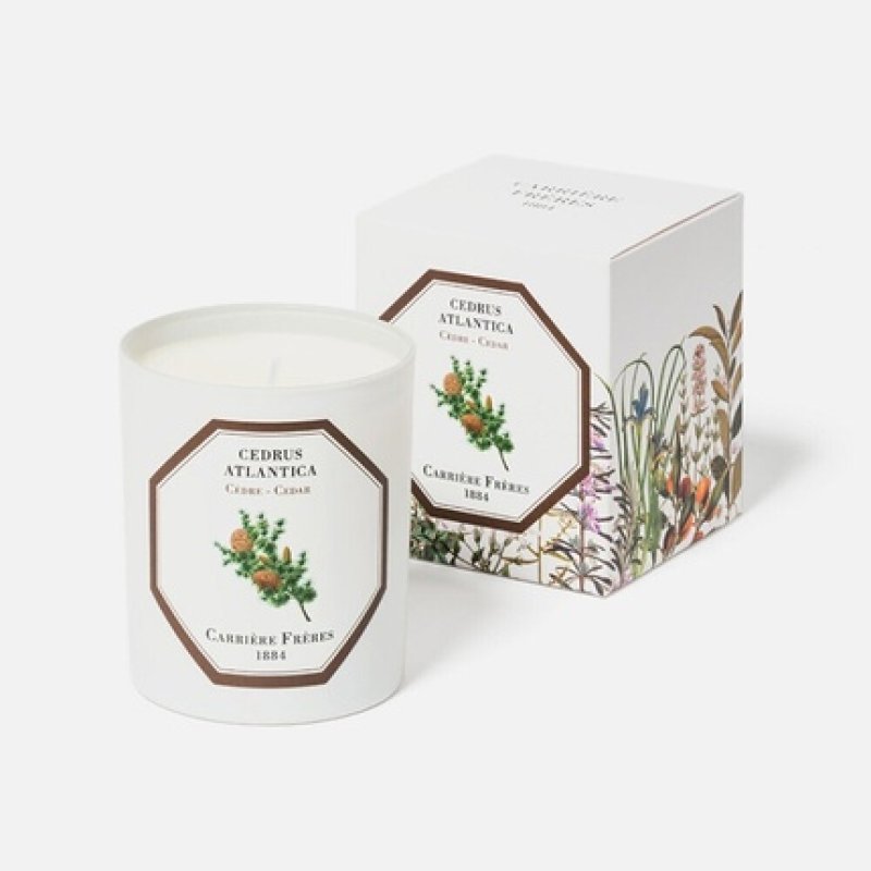 New Carriere Freres Cedar Scented Candle 185g