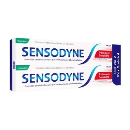 Sensodyne Sensitivity Treatment Toothpaste 2 x 75ml - Mint