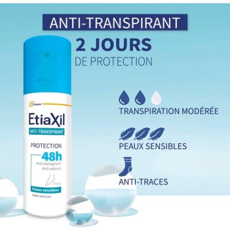 Etiaxil Anti-Perspirant Deodorant 48h for Feet 100ml