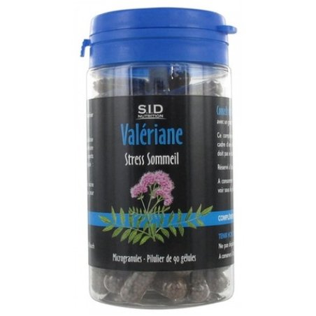 Sid Nutrition Stress-Sleep Valerian Dietary Supplement 90 Capsules