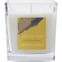 Alyssa Ashley Shining Citrus Scented Candle 145g