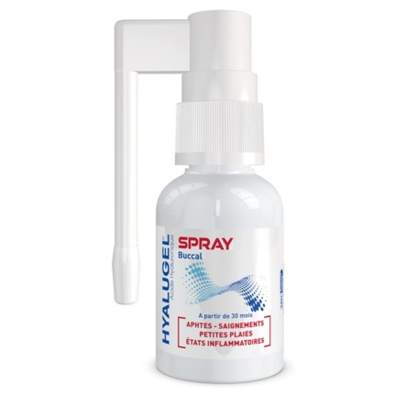 Hyalugel Oral Spray for Hard-to-Reach Lesions, Canker Sores, and Small Wounds