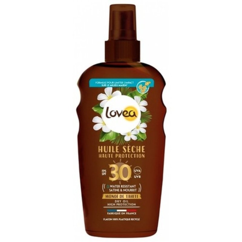 Lovea Dry Oil Monoi De Tahiti High Protection SPF 30 150ml
