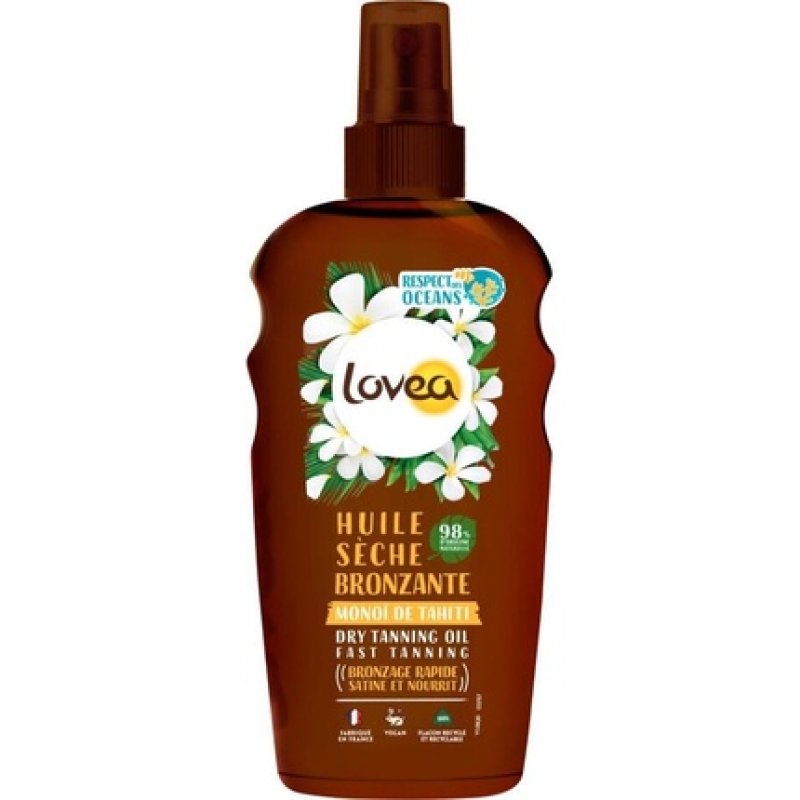 Lovea Sun Dry Oil Spray Bronzing Self Tanner 150 Ml