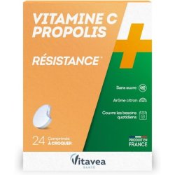 Nutrisante Vitamin C with Propolis Resistance 24 Tablets