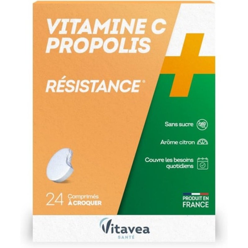 Nutrisante Vitamin C with Propolis Resistance 24 Tablets