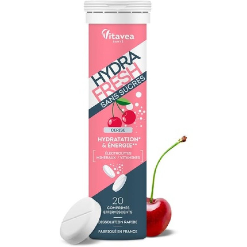 Hydrafresh Effervescent Hydration Tablets with Magnesium and Electrolytes