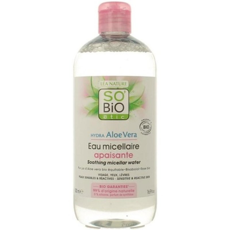 So Bio Etic Al.Ver Micelle.Water 500 Ml