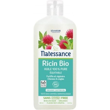 Natessance Organic Castor Oil 250ml