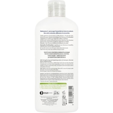 Natesance Fortifying Shampoo for Castor and Vegetable Keratin 250ml