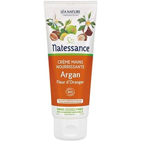 Natessance Argan Orange Blossom Hand Nourishing Cream 75ml