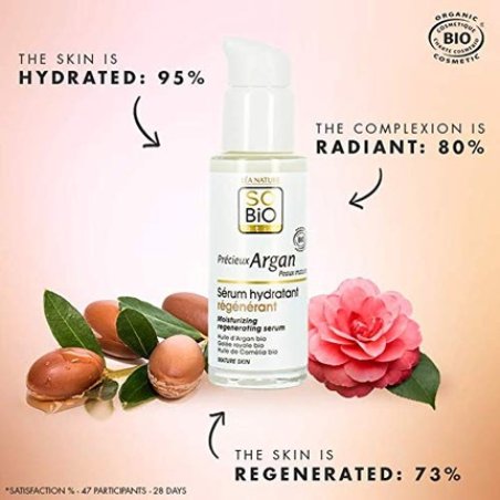 So'bio Etic Precious Argan Moisturizing Regenerating Face Serum Organic