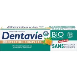 Dentavie Propolis Toothpaste with Organic Mint Extract 75ml