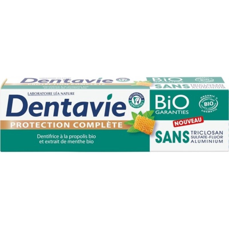 Dentavie Propolis Toothpaste with Organic Mint Extract 75ml
