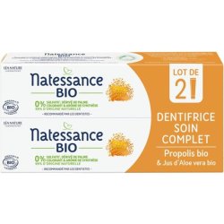 Natessance Complete Care Propolis Organic Toothpaste 75ml - Pack of 2