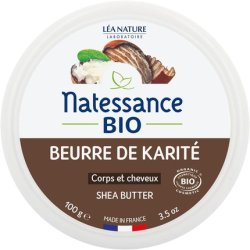 Natessance Organic Face, Hair and Body Shea Butter for Women - Protect and Repair