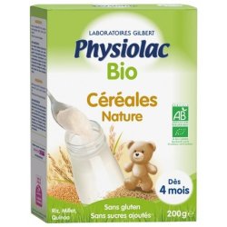 Physiolac Organic Cereals for 4 Months 200g