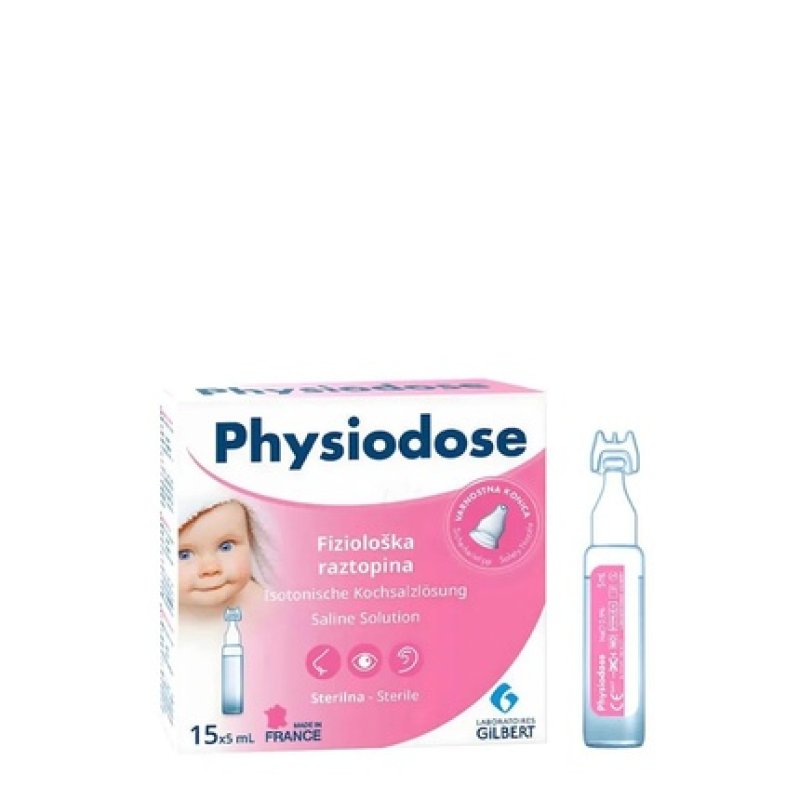 Physiodose Physiological Serum 15x5ml