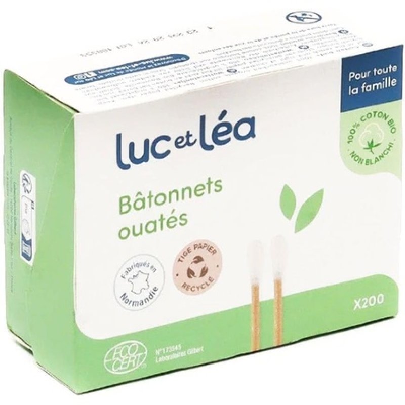 Luc Et Lea Hygiene and Care Bamboo Fleece Stick 200 Units