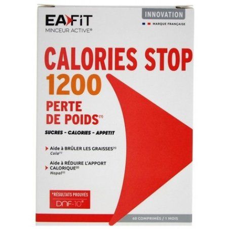 Eafit Calorie Stop 1200 Dietary Supplement for Fat 60 Tablets