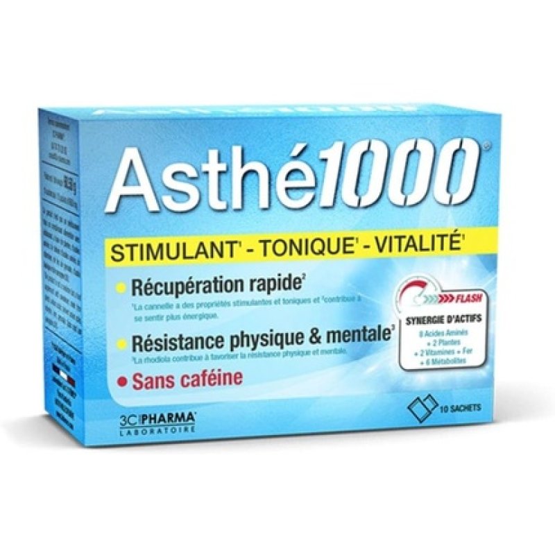 3 C Pharma Asthe1000 Herbal Supplement 10 Sachets