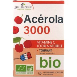 Acerola 3000 Organic Energy Booster and Immune Support