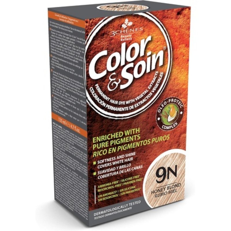 Color & Soin Permanent Coloring Color & Care 9N Honey Blonde