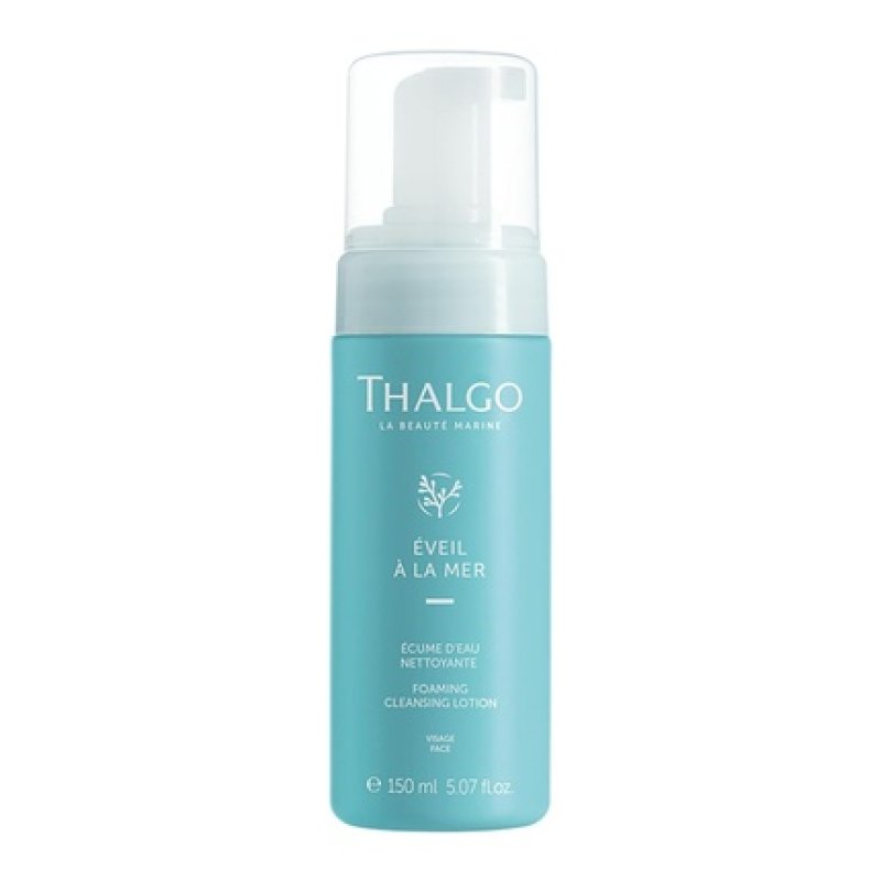 THALGO Éveil à la Mer Sea Cleansing Foam 150ml Aloe Vera Powder Gentle and Intensive Cleansing