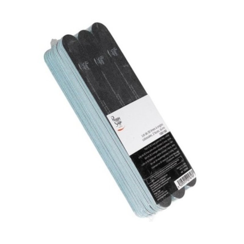 Peggy Sage Pack Of 30 2-Way Gigant Nail Files Coarse 100/180