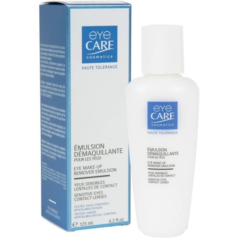 Eye Care Cosmetics Eye Make-Up Remover Emulsion 125ml Milk Base
