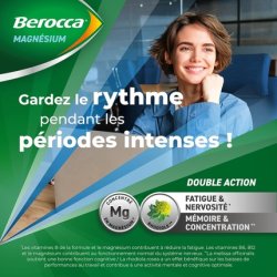 Berocca Magnesium Bicarbonate and Citrate with Vitamins B6 and B12