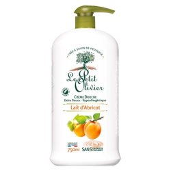 Le Petit Olivier Extra Douce Apricot Milk Shower Cream 750ml