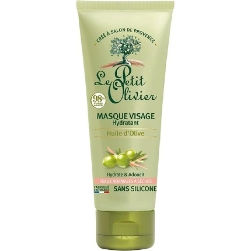 Le Petit Olivier Moisturising Olive Oil Face Mask for Dry and Sensitive Skin 75ml