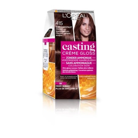 Loreal Paris Casting Creme Gloss 415 - Semi-Permanent Hair Color