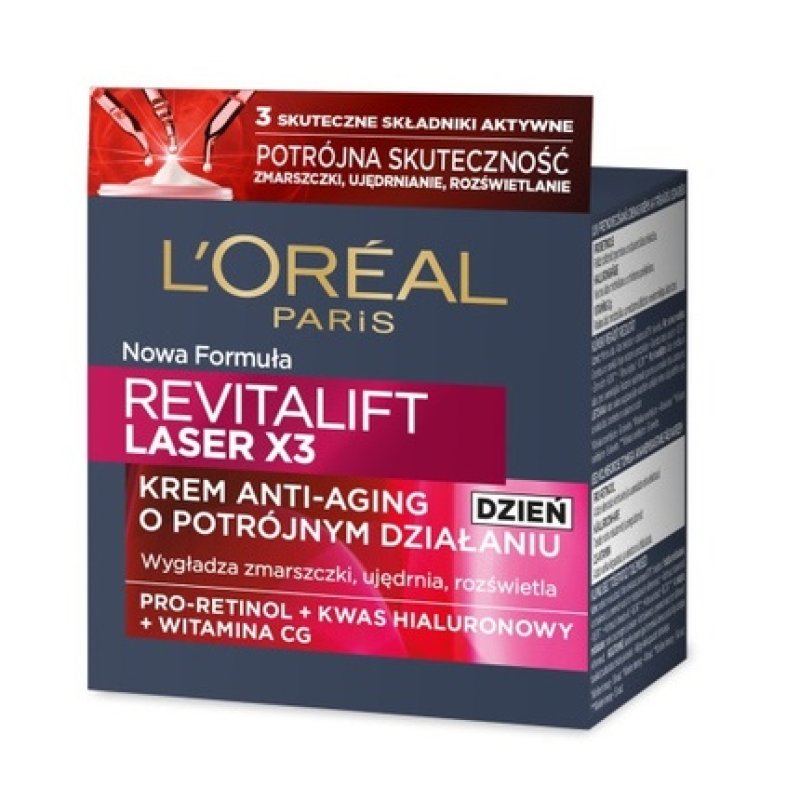 L'Oreal Revitalift Laser X3 Anti-Aging Cream With Triple Action For Day 50ml