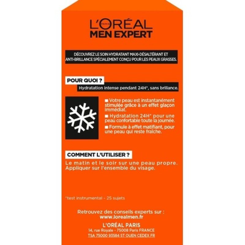 L'Oreal Paris Men Expert Hydrating Gel 50ml