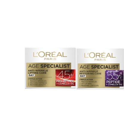 L'Oreal Paris Women's Age Specialist Anti-wrinkle Day & Night Cream 50ml