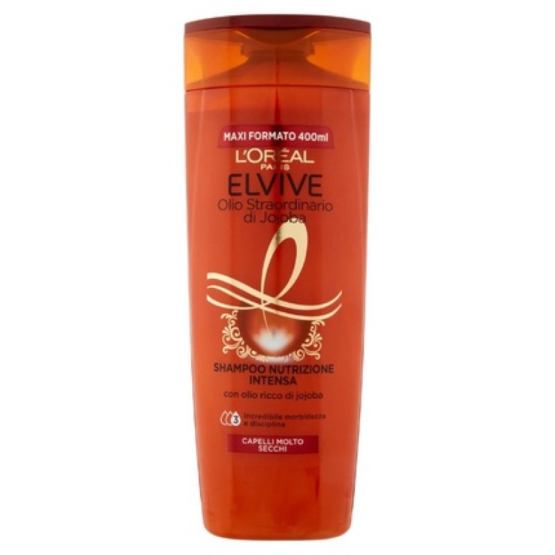 L'Oreal Paris Elvive Extraordinary Oil Jojoba Shampoo For Very Dry Hair 400 Ml