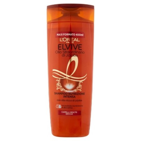 L'Oreal Paris Elvive Extraordinary Oil Jojoba Shampoo For Very Dry Hair 400 Ml