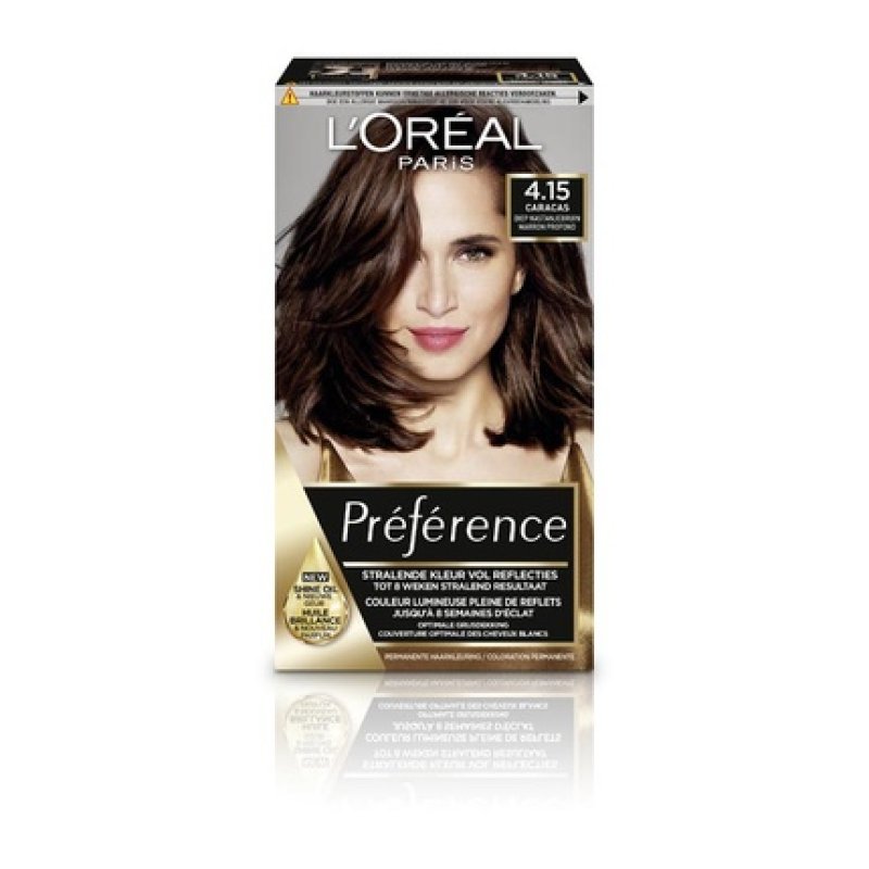 Loreal Paris Preference 4.15 Deep Chestnut Brown Hair Color