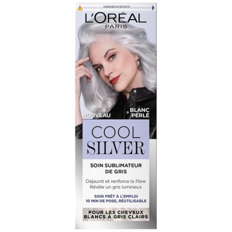 L'Oreal Paris Grey-Improving Care De-Yellows and Strengthens Hair Fiber
