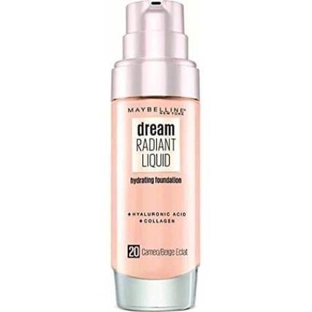 Maybelline New York Dream Satin Liquid Foundation 20 Bright Beige 1 Count