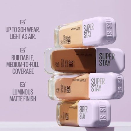 Maybelline New York Super Stay Up To 30h Lumi-Matte Foundation Medium-Full