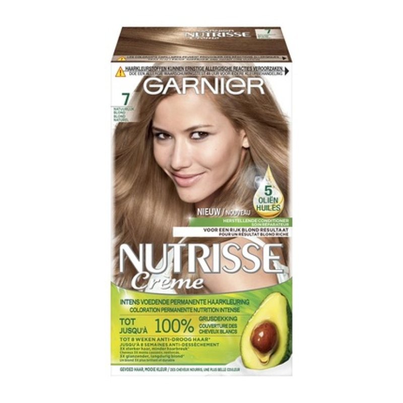 Garnier Nutrisse Creme 7/70 Amber Hair Color