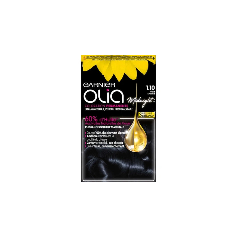 Garnier Hair Color Olia 11 Black Light Sapphire