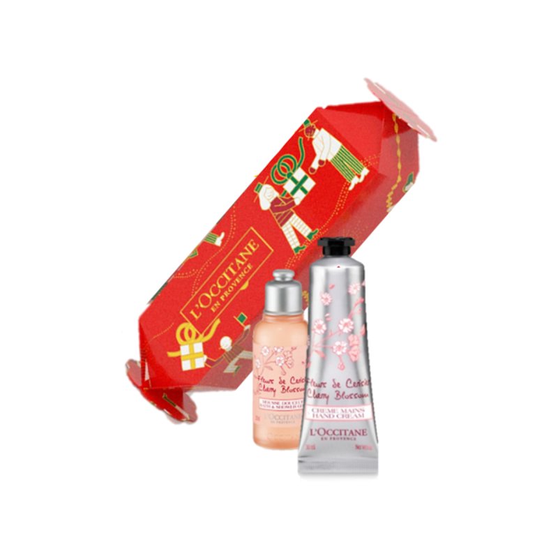 L'Occitane Christmas Cracker Cherry Blossom