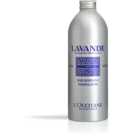 L'Occitane Lavender Foaming Bath 500ml - Vegan & 99% Readily Biodegradable