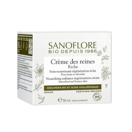 Sanoflore Creme Des Reines Rich Nourishing Radiance Regeneration Organic Cream 50ml